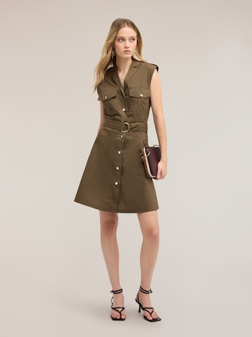 Abito camicia di MOTIVI in verde