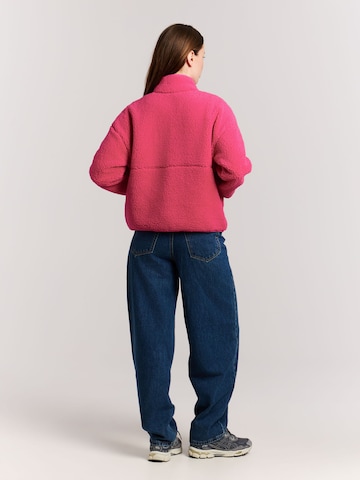 PROTEST Fleece jas 'PRTLUX' in Roze