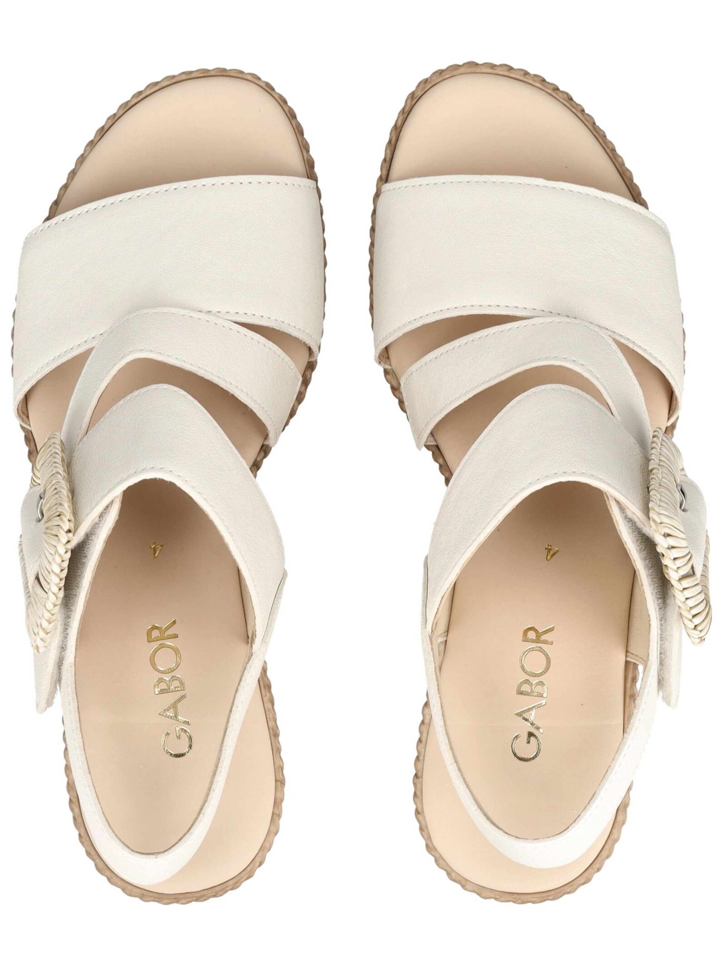 Sandales à lanières GABOR en blanc