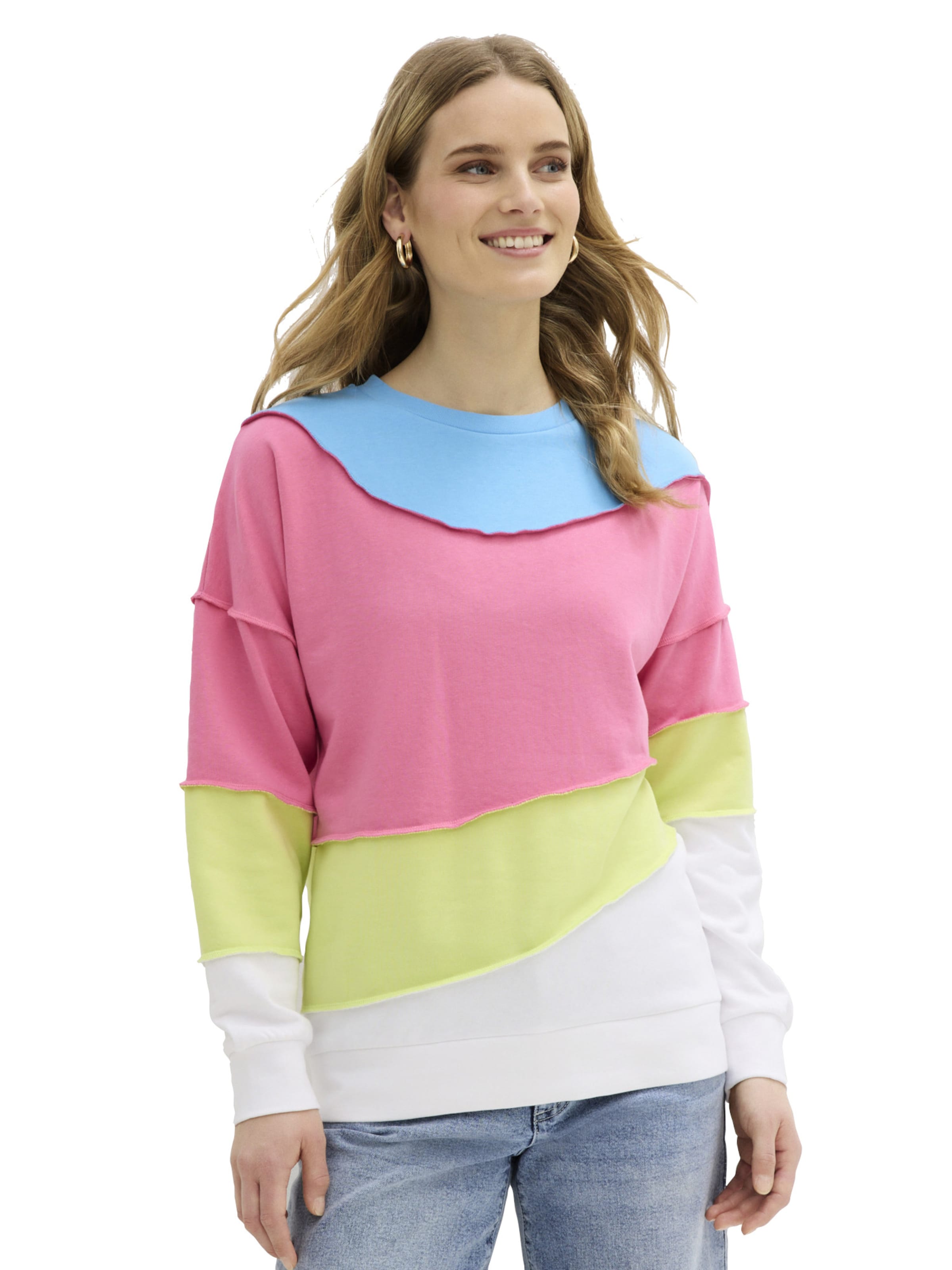 bonprix Sweatshirt in Blau: Vorderseite