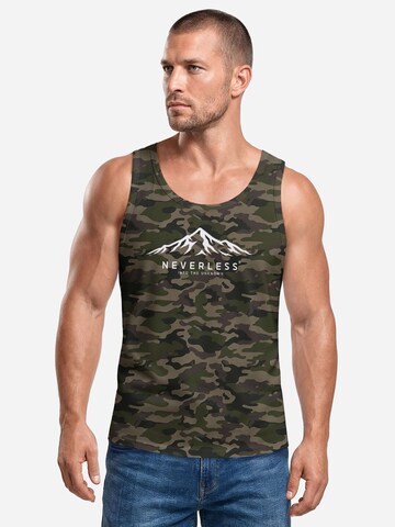 Neverless Shirt 'Unknown' in Green