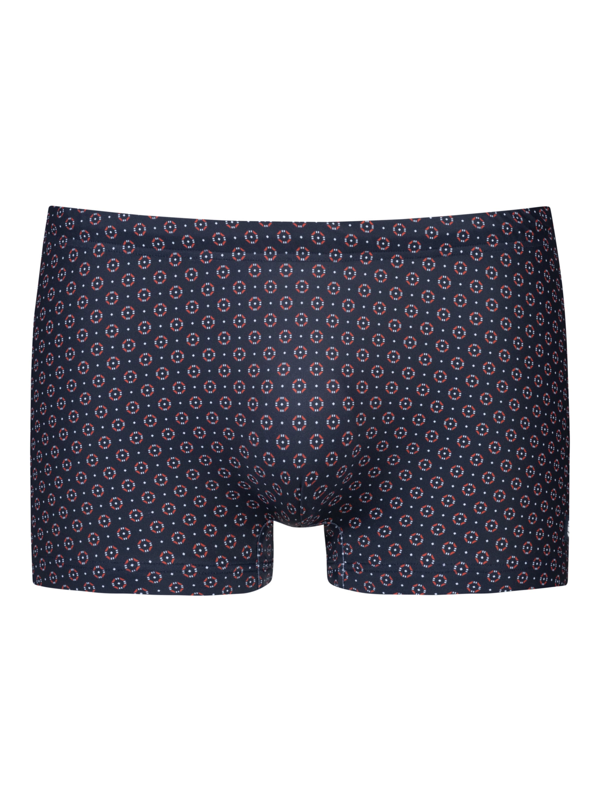 Mey Badehose 'Survival Circle' in Blau: Vorderseite