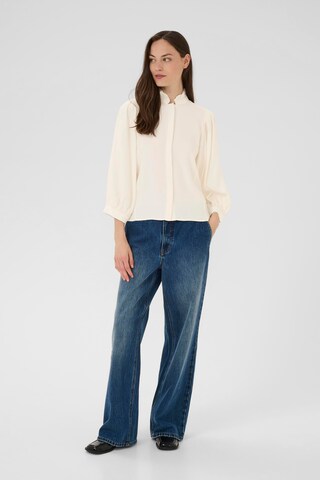 KAREN BY SIMONSEN Bluse 'KBDenise' i beige