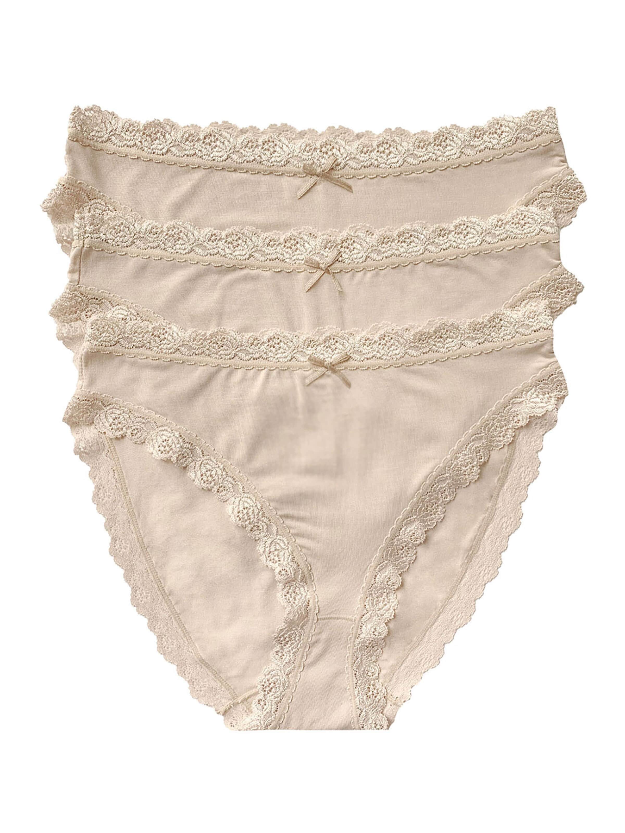Nina von C. Boyshorts 'Multiple Packs' in Beige: front