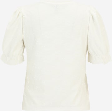 T-shirt 'SMILLA' Only Petite en blanc