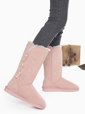 Gooce Snow Boots 'Cornice' in Pink