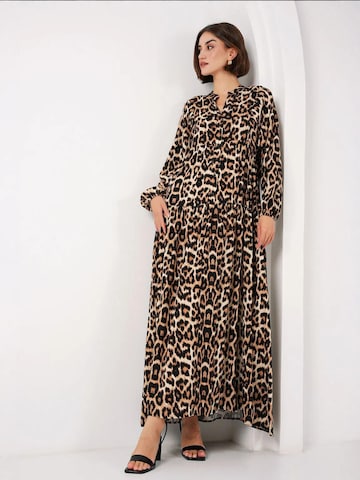 Bigdart Dress 'Maxi' in Brown
