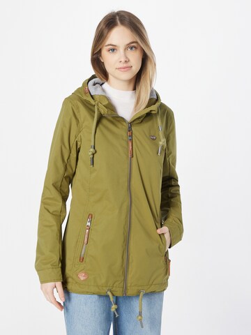 Ragwear Between-Season Jacket 'Zuzka' in Green: front