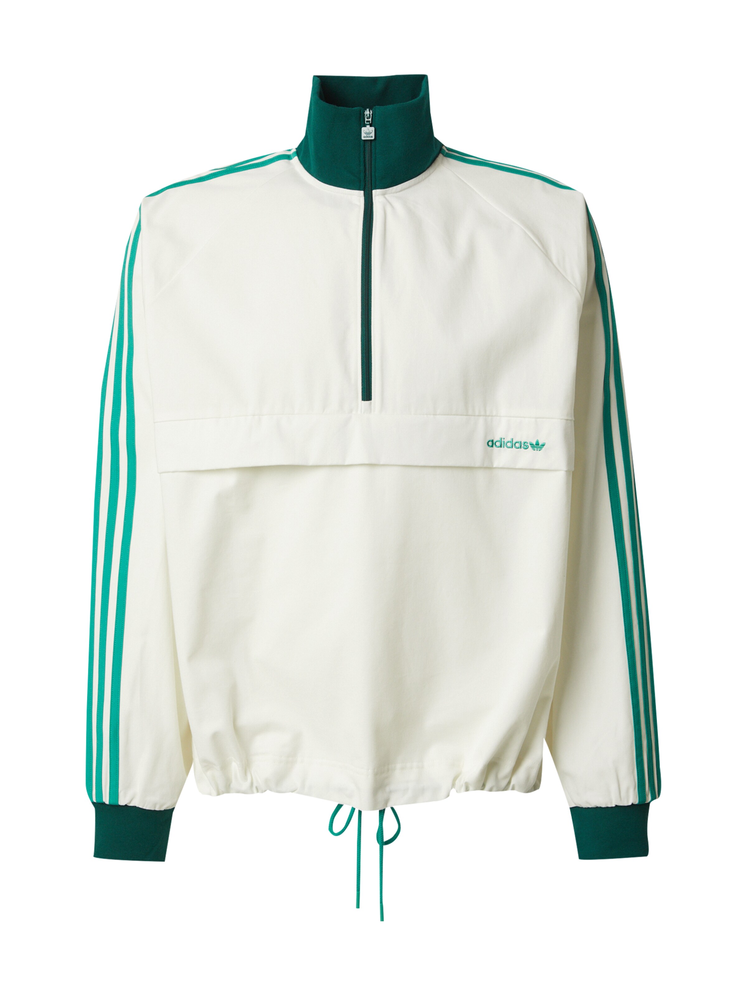 ADIDAS ORIGINALS Tussenjas in Wit: voorkant