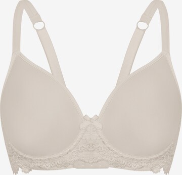 sassa T-shirt Bra in White: front