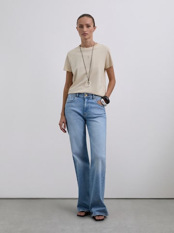 Scalpers Tričko - Béžová: predná strana