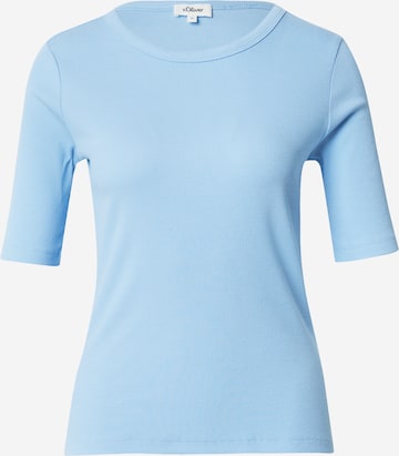 s.Oliver Shirt in Blau: Vorderseite