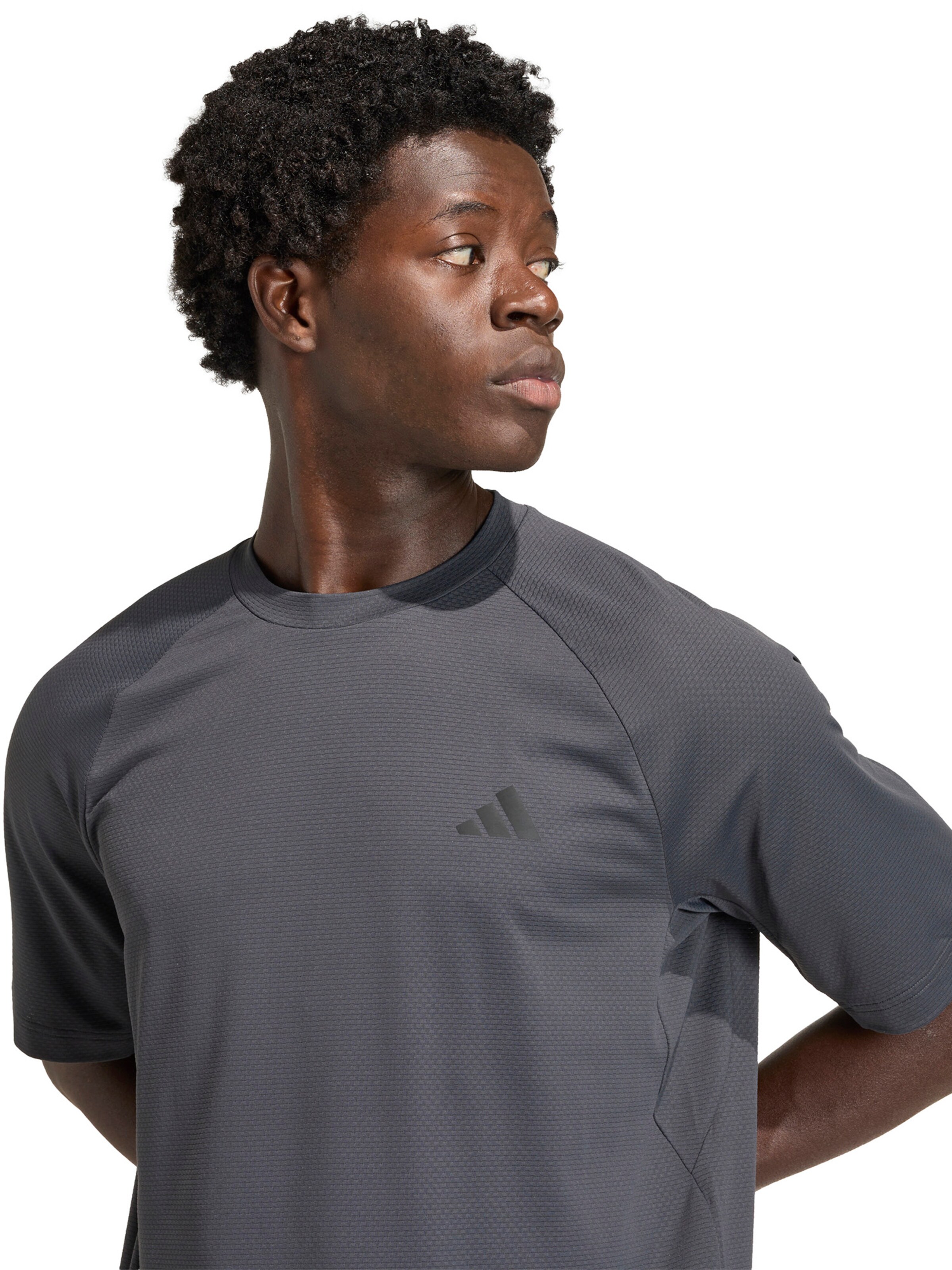 ADIDAS PERFORMANCE Funkcionalna majica 'TECHESS' | črna barva