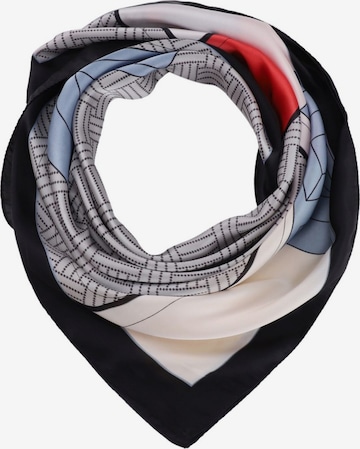 Foulard 'Carré de Soie YOUCHIC' di 19V69 ITALIA in nero: frontale