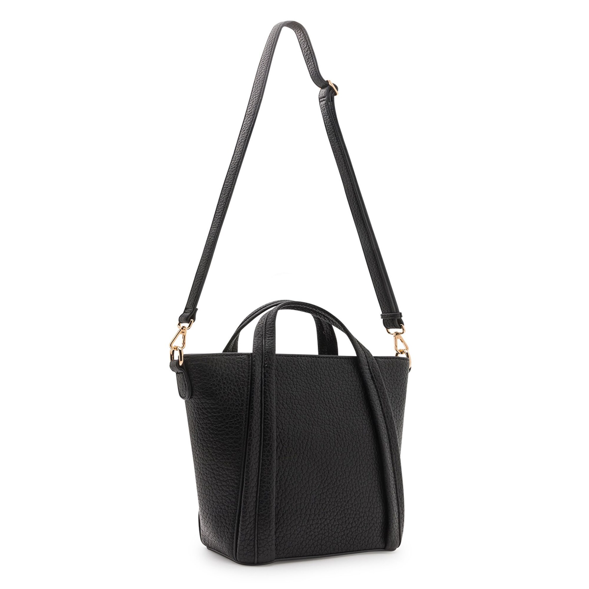 L.CREDI Handtasche in Schwarz