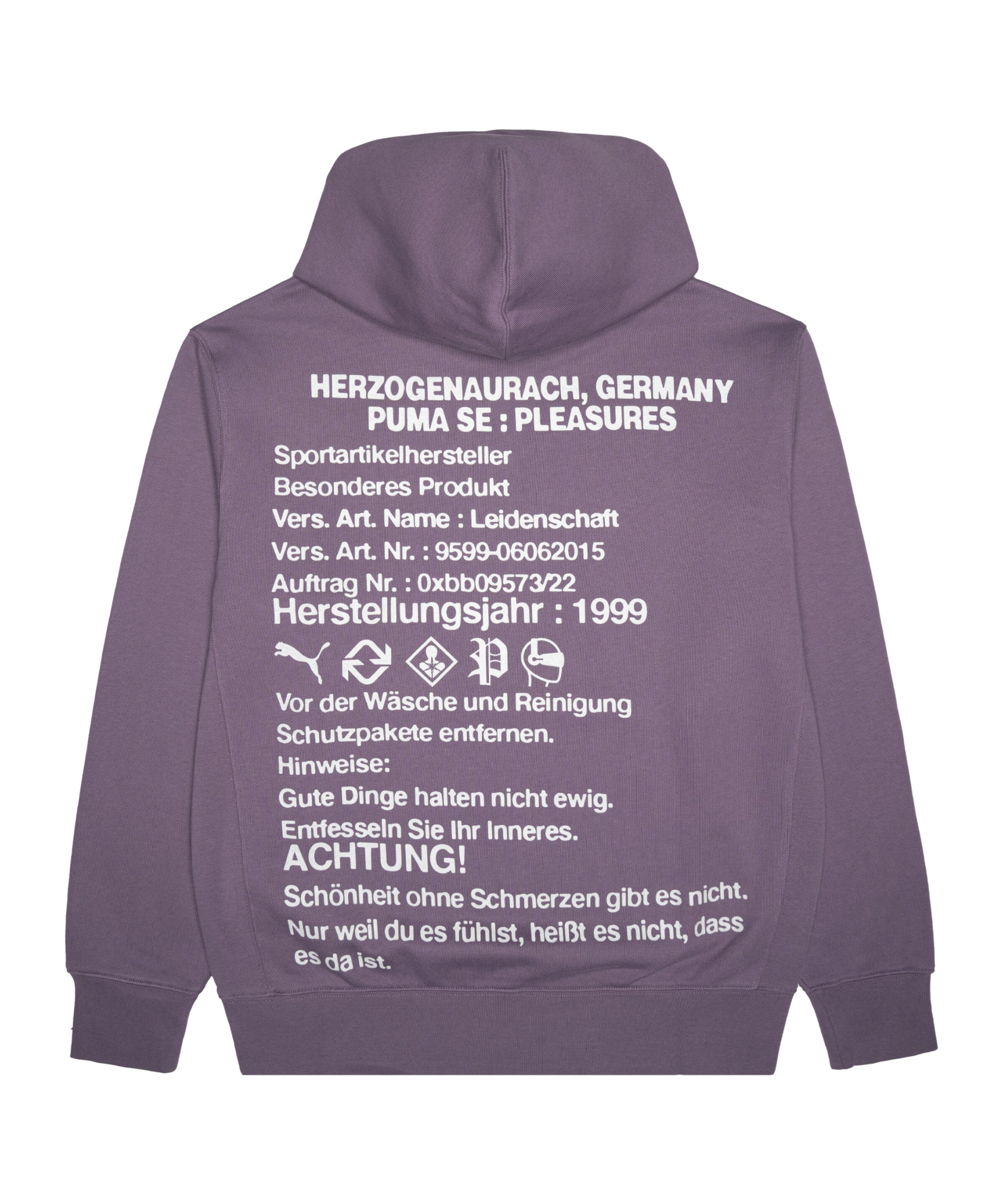 PUMA Sportsweatshirt in Lila