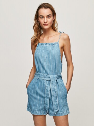 Pepe Jeans Jumpsuit 'ZOE STRIPE' in Blue: front