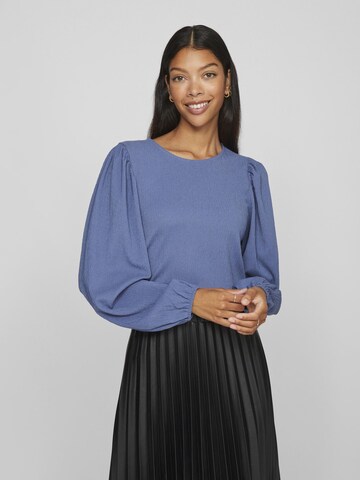 VILA Blouse in Blauw: voorkant