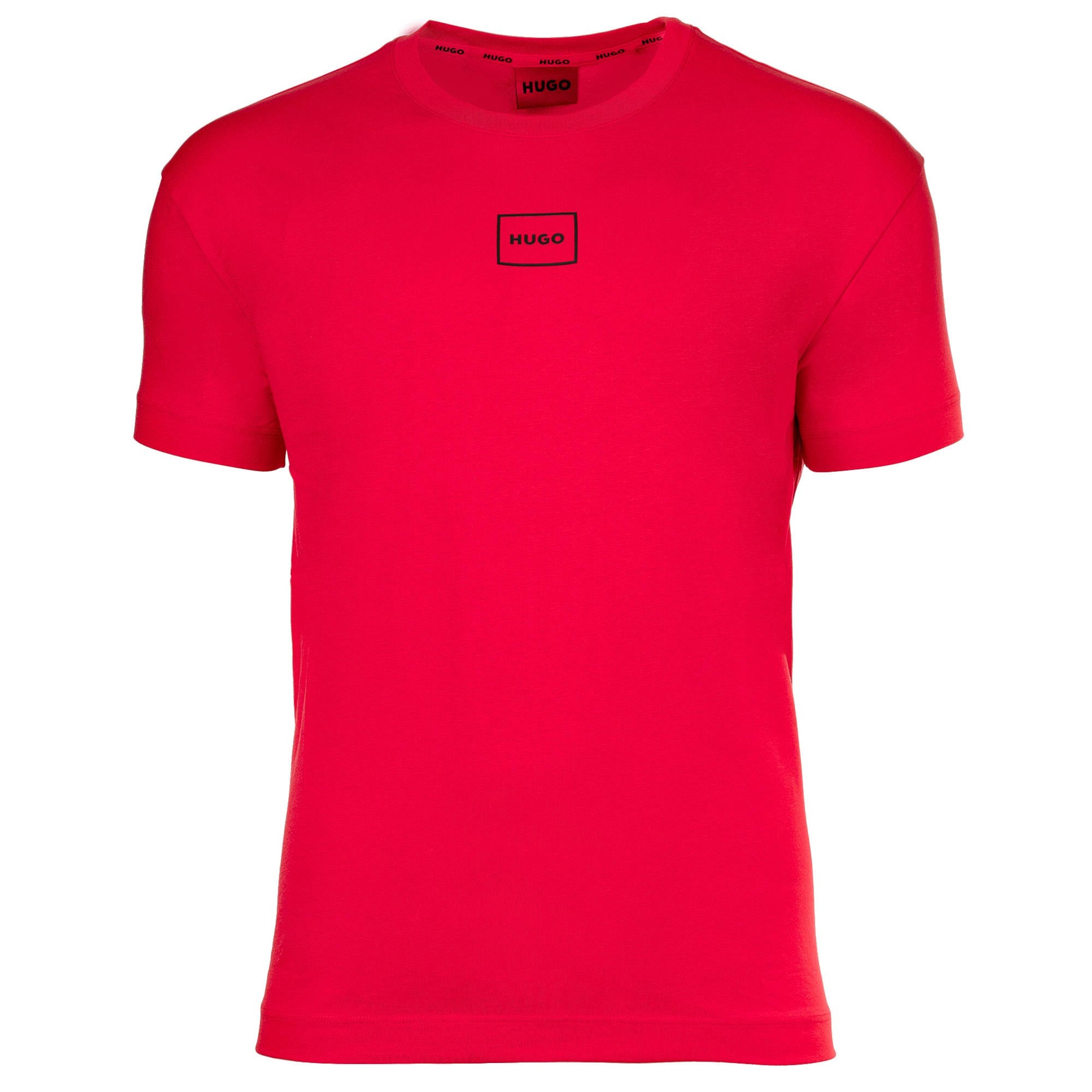 HUGO Shirt in Rood: voorkant