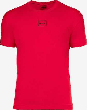 HUGO Tričko – červená: přední strana