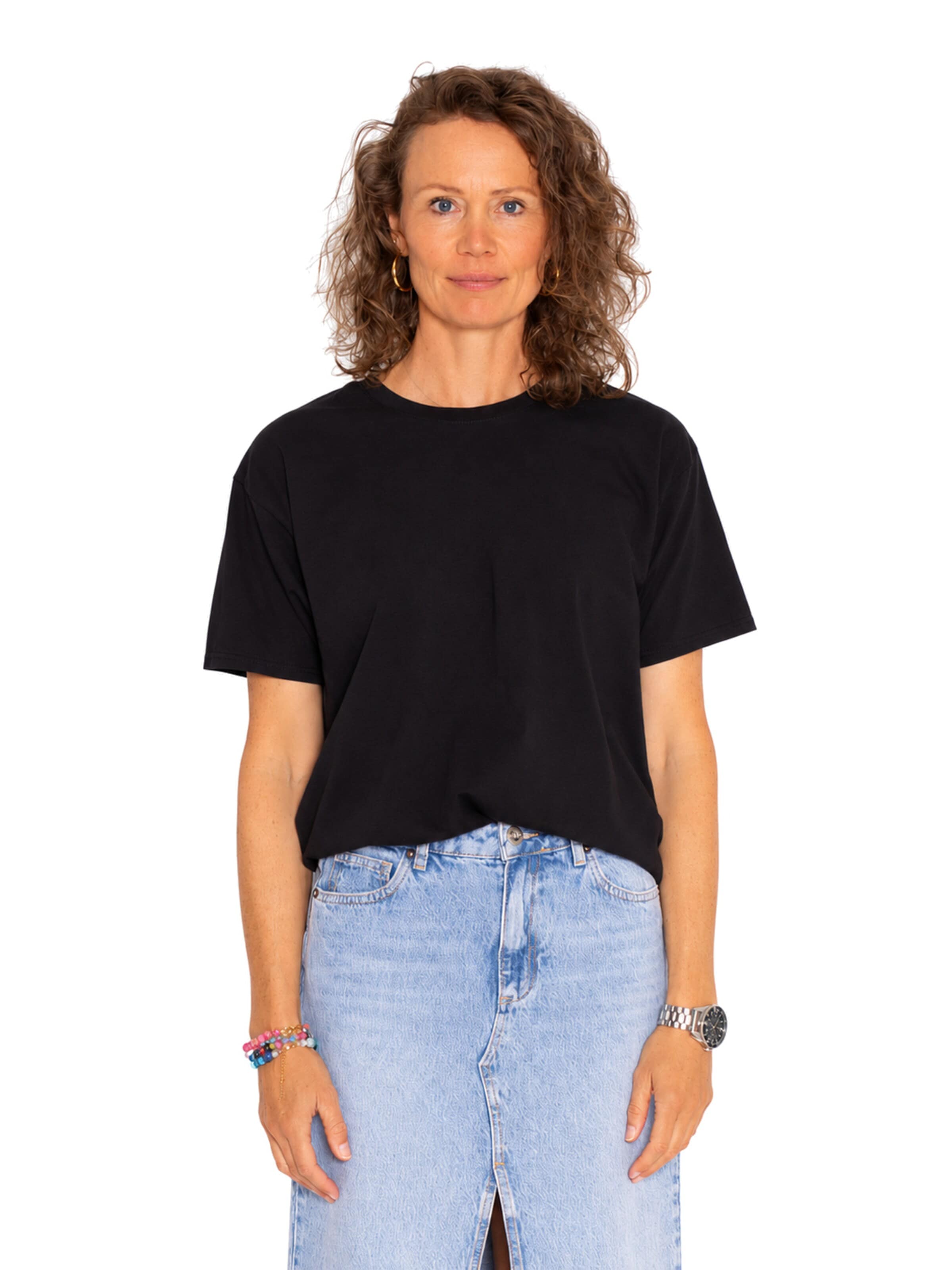 FRUIT OF THE LOOM Shirts 'T-shirt' i sort
