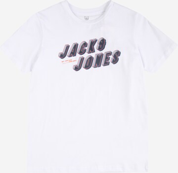 Jack & Jones Junior Tričko 'FRIDAY' – bílá: přední strana