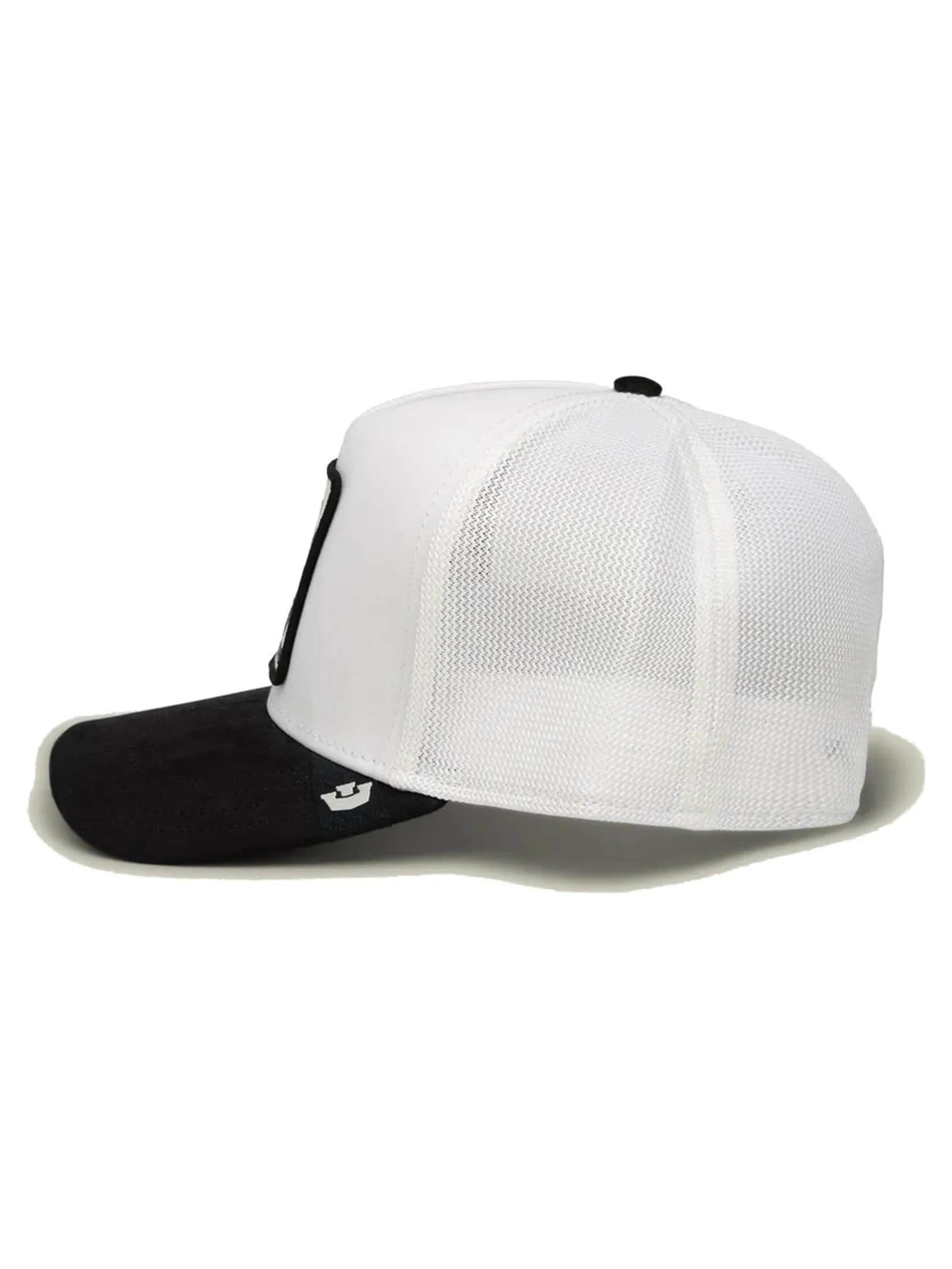 GOORIN Bros.Šilterica 'Gorra goorin bros blanca pantera suede black panther trucker cap' - bijela boja
