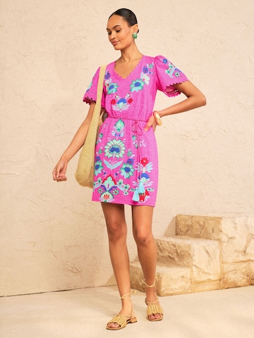 love & roses Summer dress in Pink