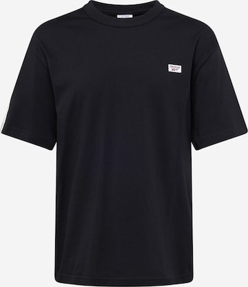 Reebok Funkční tričko – černá: přední strana
