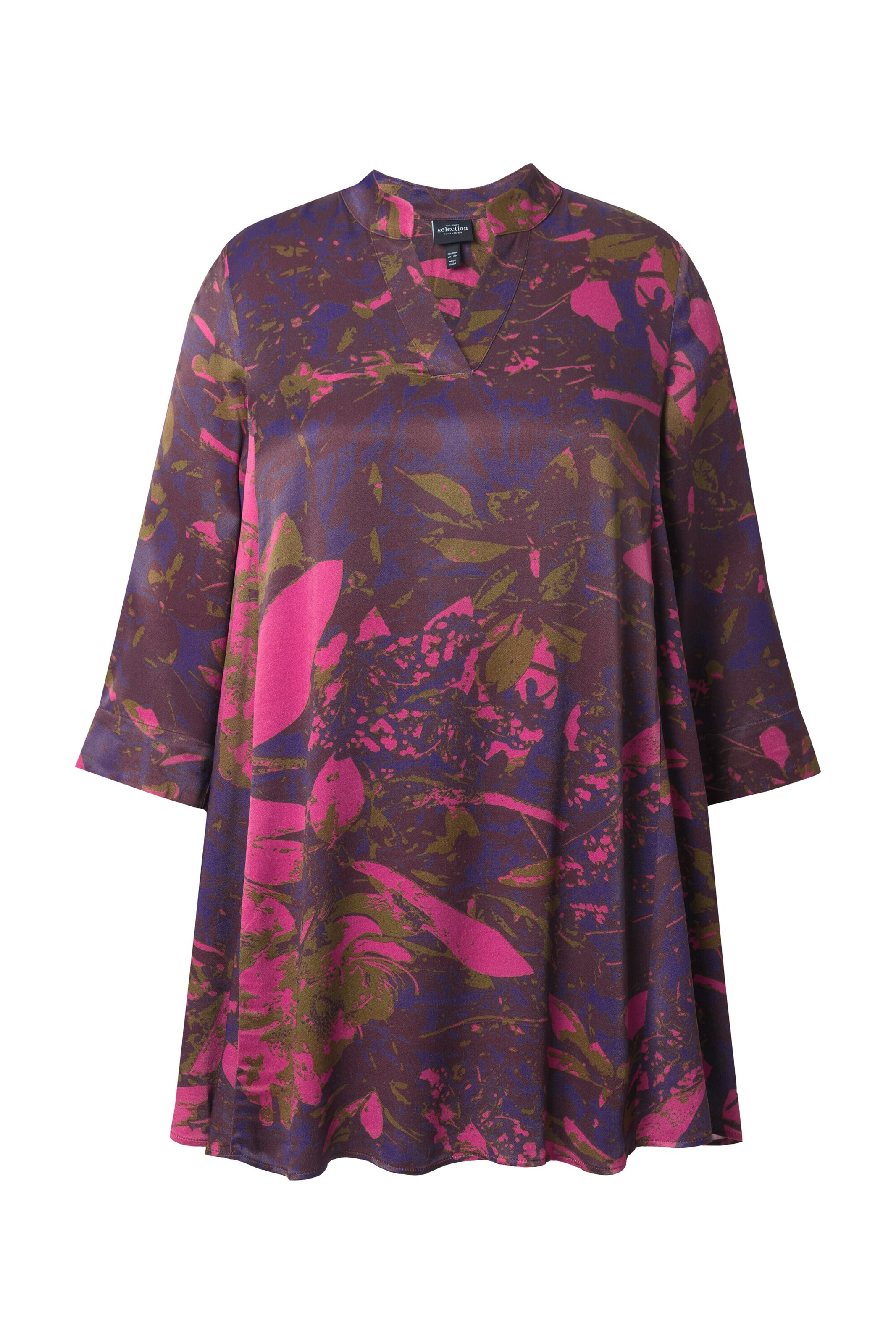 Ulla Popken Tunika in Lila: Vorderseite