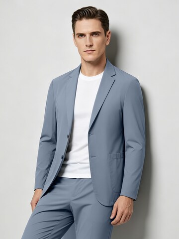 ALLTHEMEN Regular fit Suit Jacket 'Schatten' in Blue