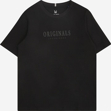Jack & Jones Junior T-Shirt 'JORFrederiksberg' in Schwarz: Vorderseite
