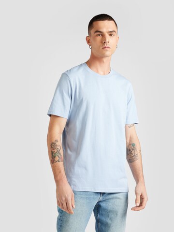 QS Shirt in Blauw: voorkant