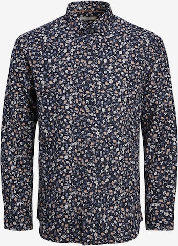 Chemise Jack & Jones Plus en bleu : devant