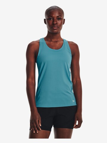 UNDER ARMOUR Sports Top 'Fly By' in Blue: front