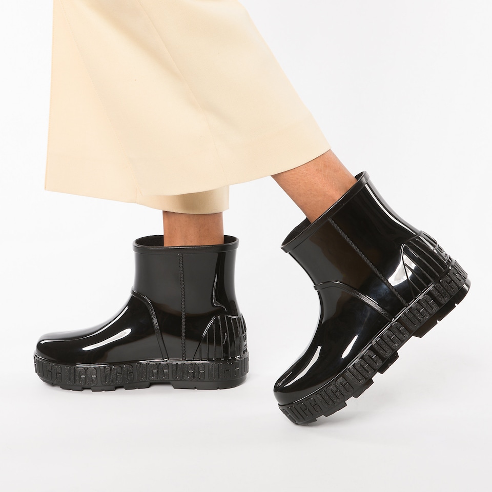 UGG Rubber Boots 'Drizlita' in Black ABOUT YOU