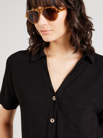 Hailys Bluse 'Sa44ra' in Schwarz