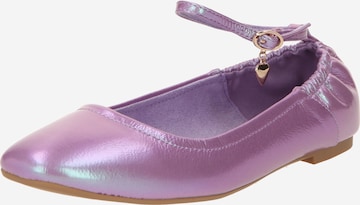 Bata Ballerina in Lila: voorkant