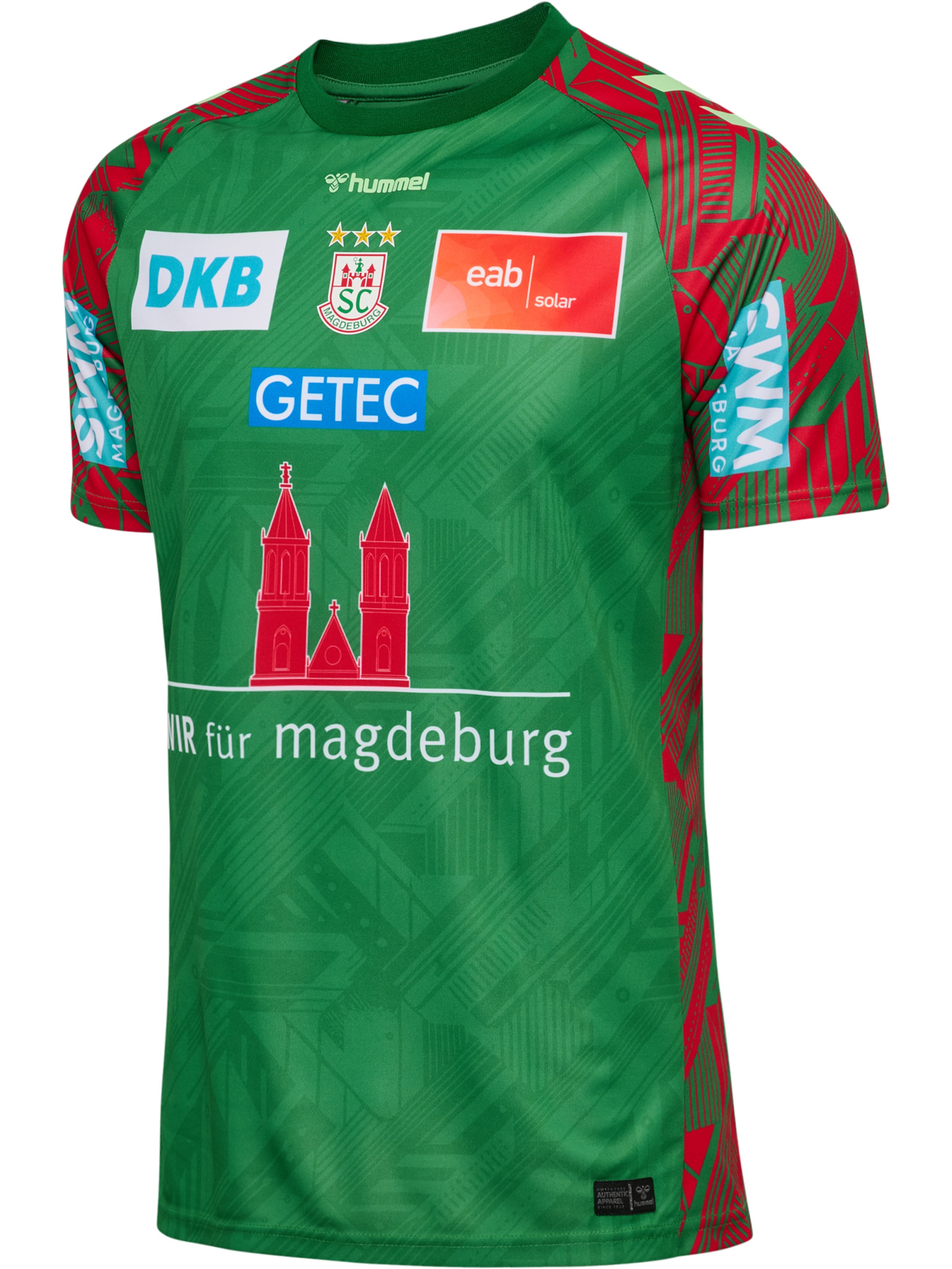 Hummel T-Shirt in Grün