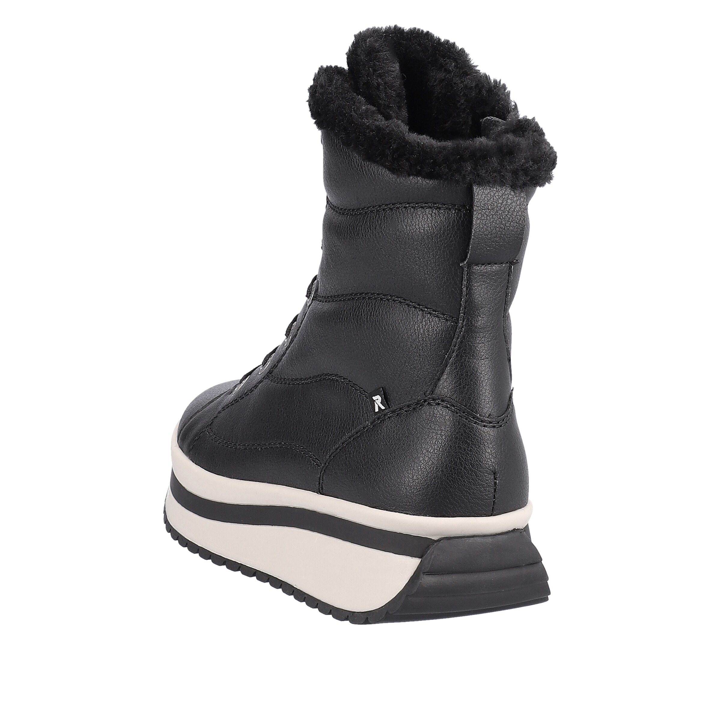 Stivaletto stringato di Rieker Sport in nero