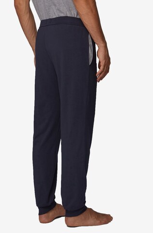 Tapered Pantaloncini da pigiama di BOSS in blu