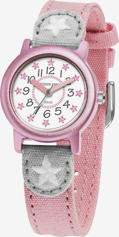 Jacques Farel Analog Watch in Pink: front