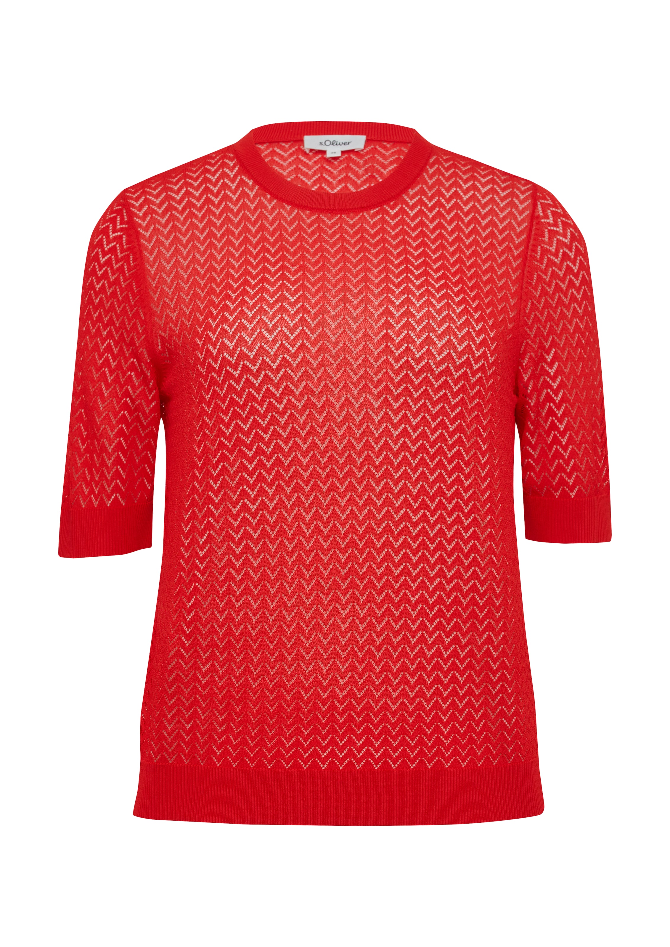 s.Oliver Trui in Rood: voorkant