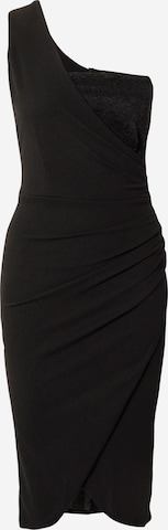 WAL G. فستان للمناسبات 'JEN' بلون أسود: الأمام