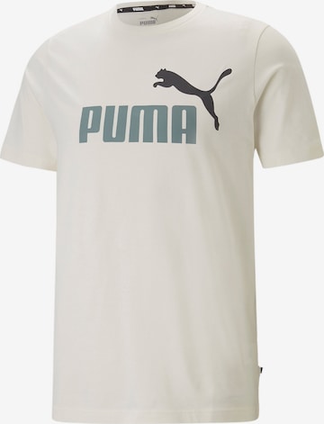 PUMA - Camiseta funcional 'Essentials' en blanco: frente