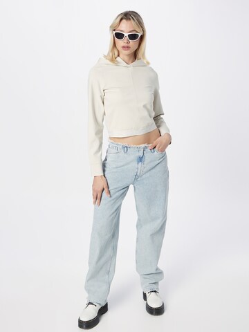 Calvin Klein JeansSweater majica 'Milano' - bež boja