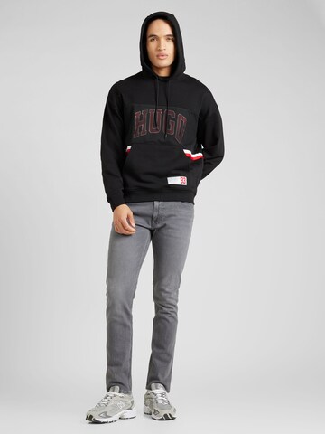 HUGO Sweatshirt 'Danody' in Schwarz