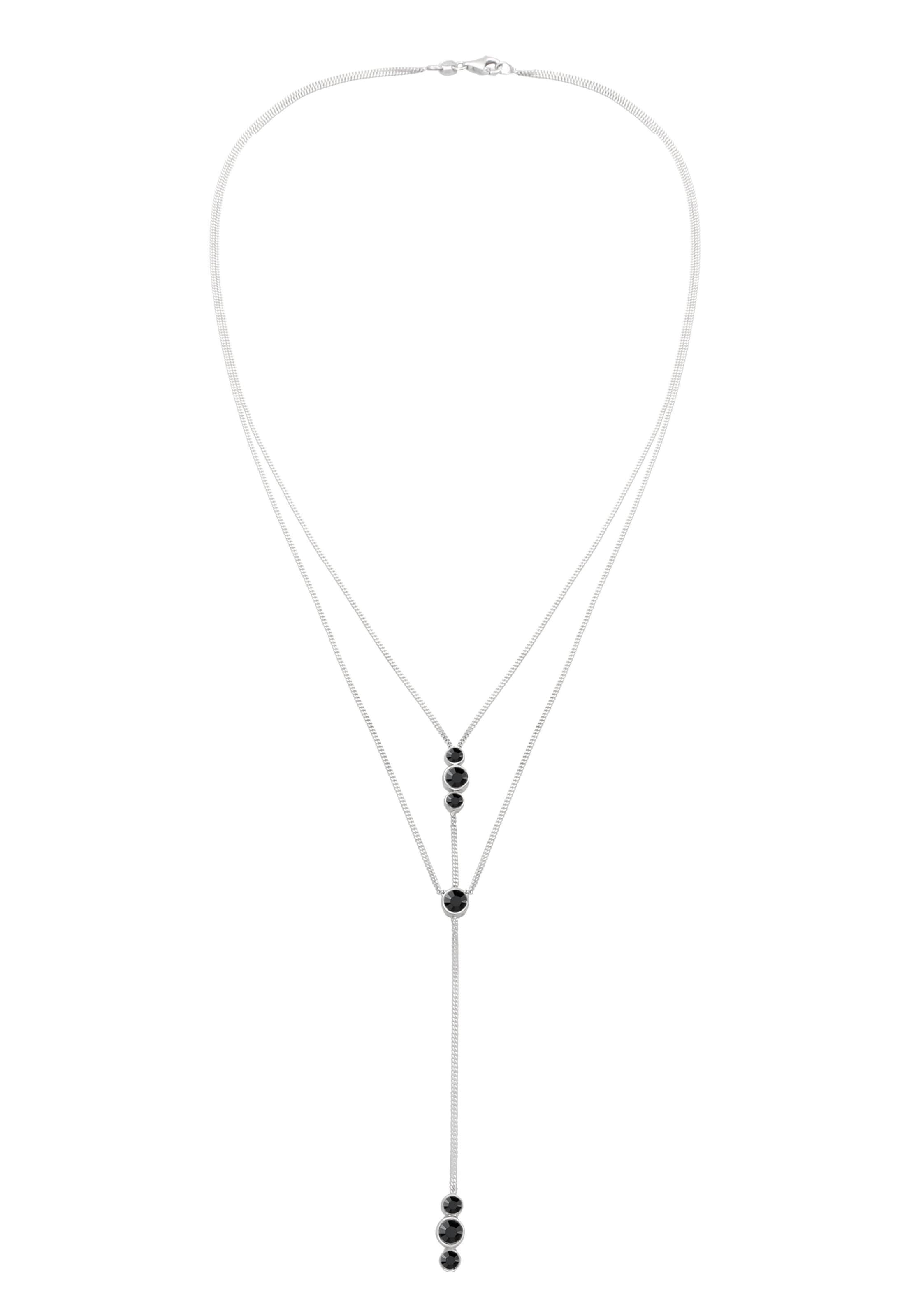 ELLI Necklace in Black: front