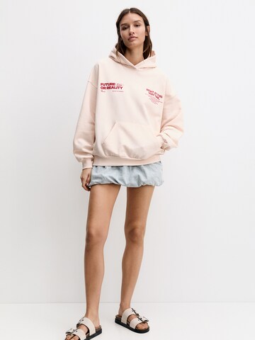 Sweat-shirt Pull&Bear en rose