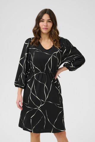 Kaffe Kleid 'Katrine' in Schwarz: Vorderseite